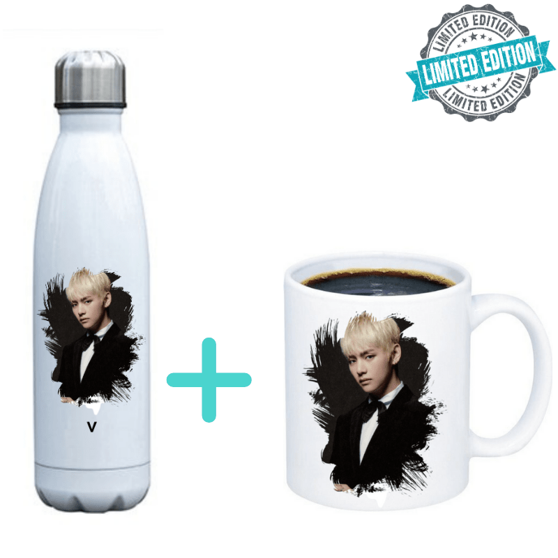Bouteille et mug BTS V