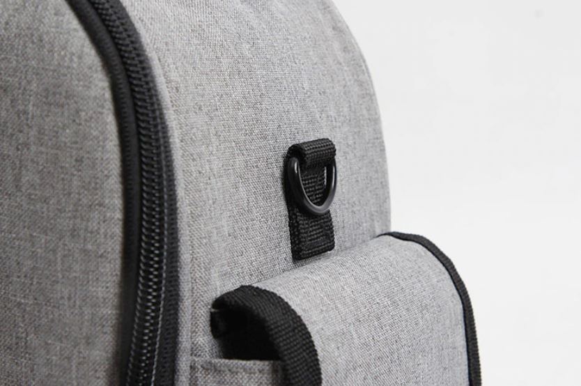 finitions doublure sac à dos isotherme gris