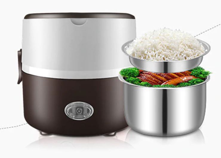 compartiments en inox pour repas gamelle chauffante