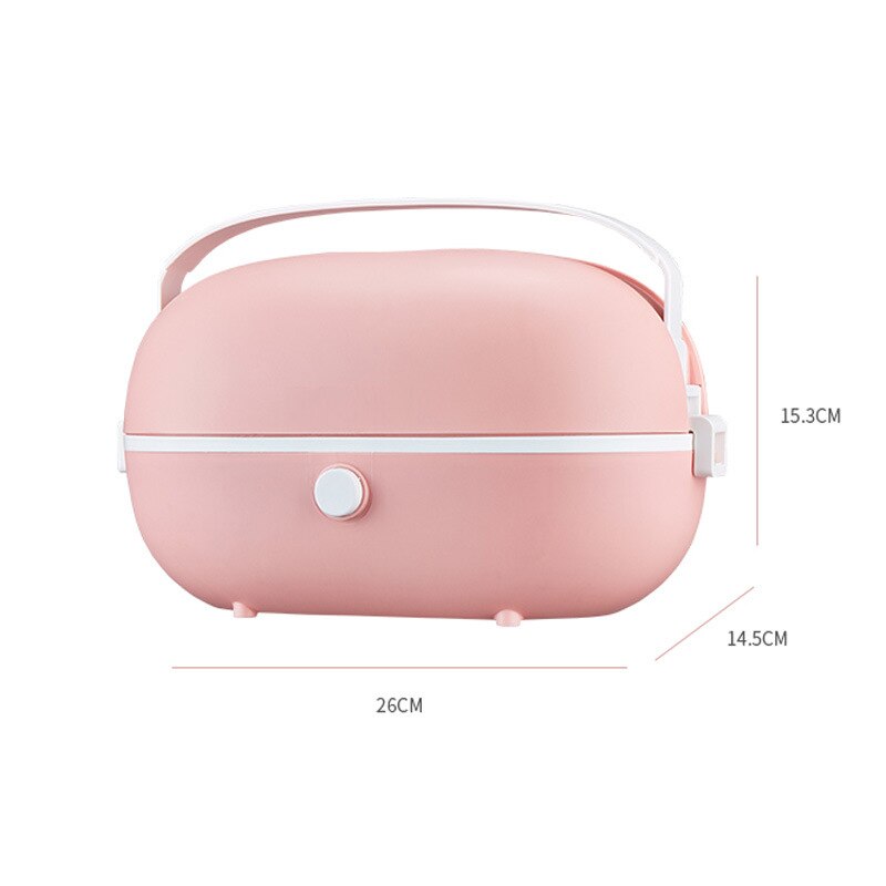 lunchbox électrique rose dimensions