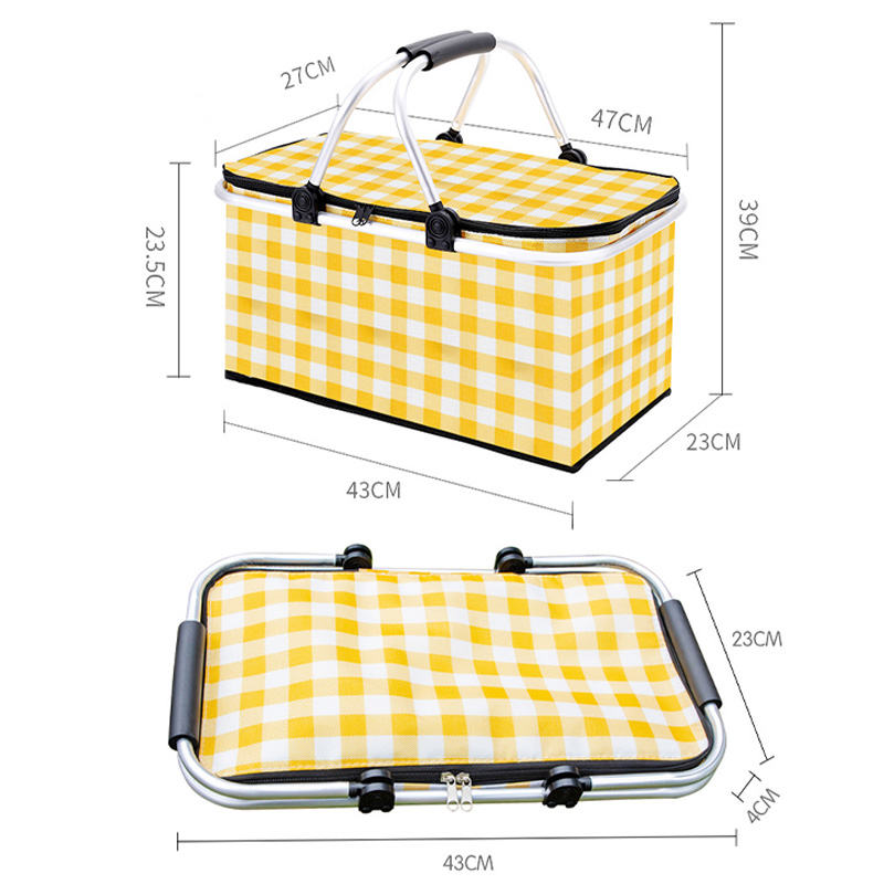 dimensions pour panier de pique nique