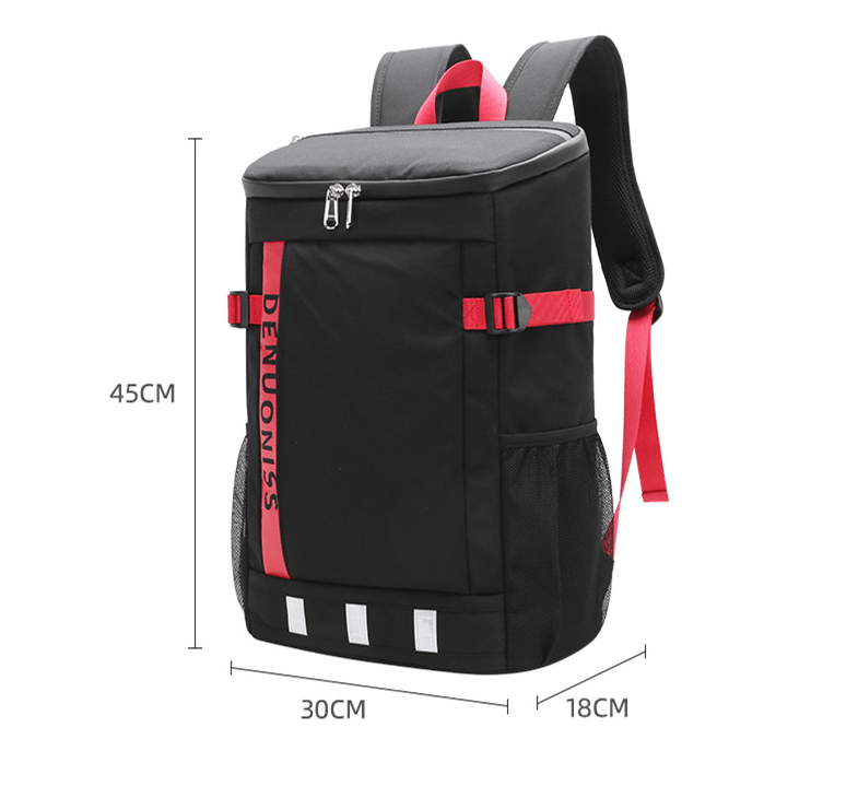 dimensions sac a dos isotherme picnic rouge