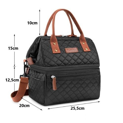 dimensions lunch bag isotherme femme