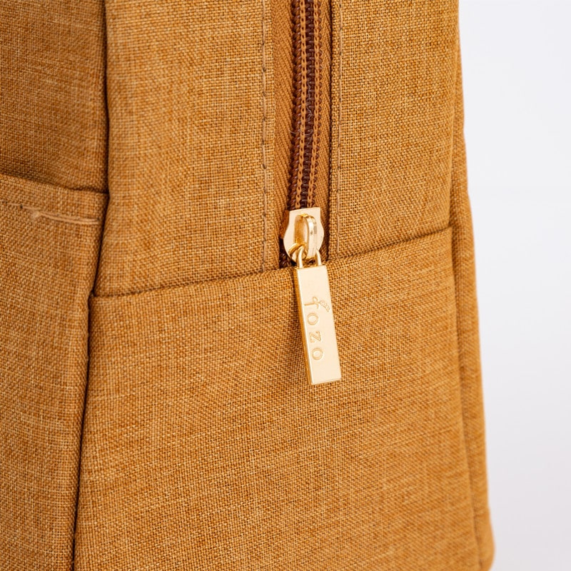 fermeture éclair sac isotherme jaune