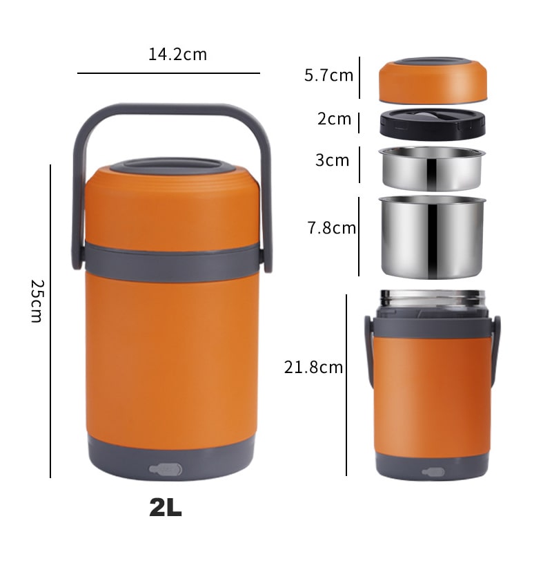 diemension gamelle chauffante usb