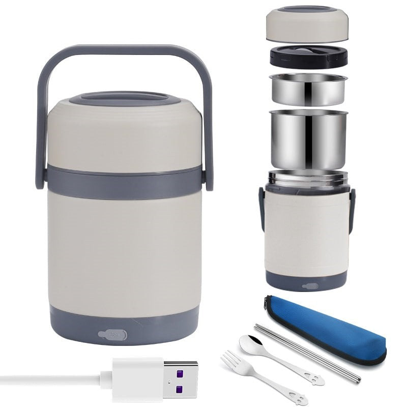Gamelle chauffante usb 2 litres