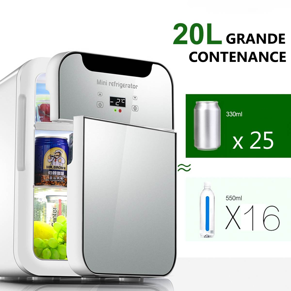 glaciere electrique grande contenance
