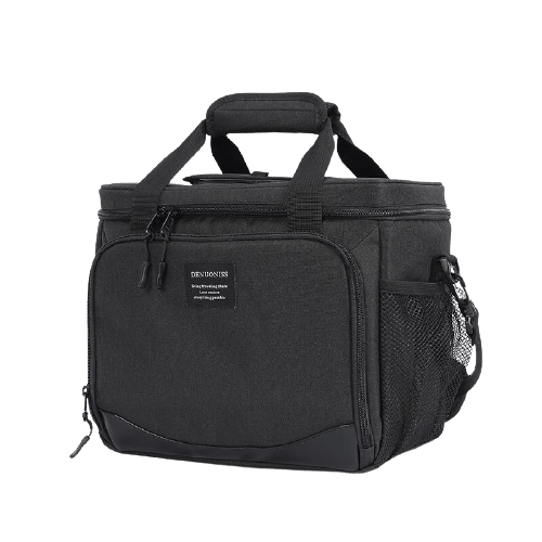Glaciere isotherme pliable noire 13 litres