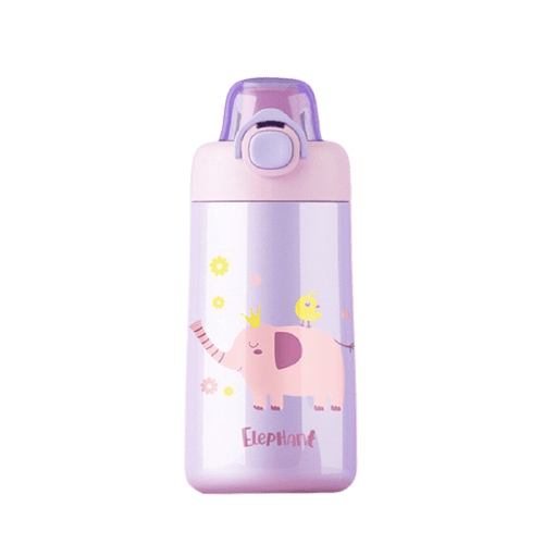 Bouteille isotherme enfant motif elephant