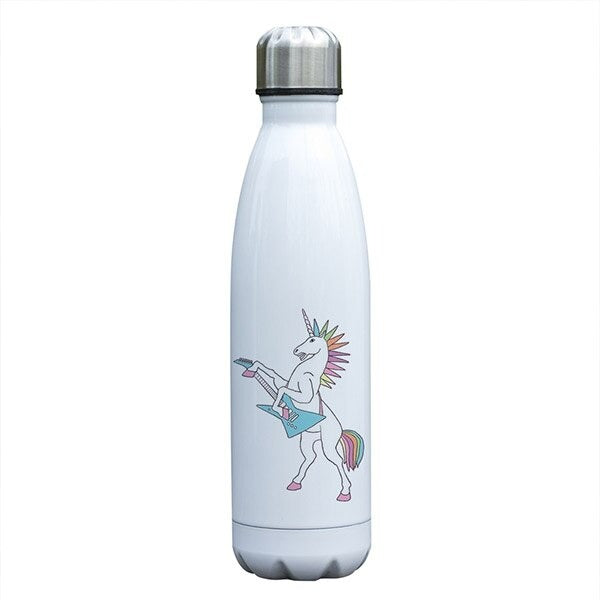 bouteille isotherme licorne guitare rock