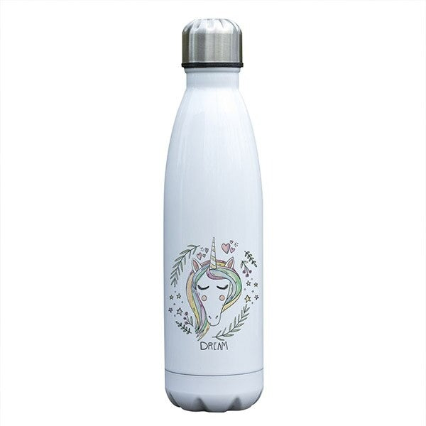 bouteille isotherme motif licorne endormie