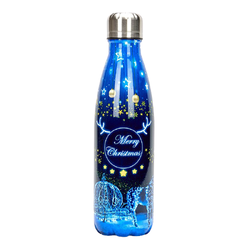 Bouteille isotherme 500 ml merry christmas
