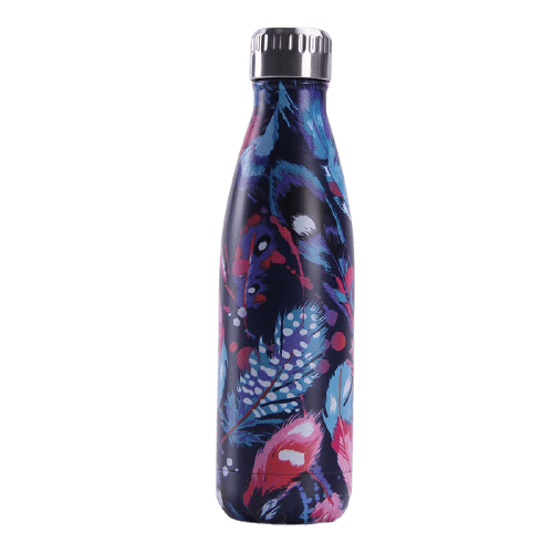 Bouteille isotherme 500 ml plume