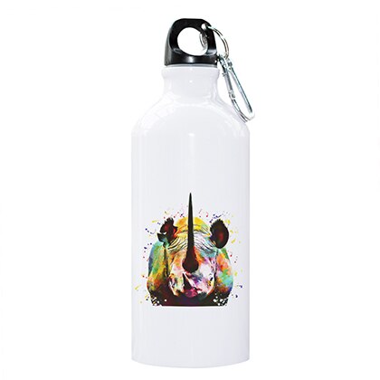 Bouteille isotherme 600 ml rhinocéros coloré