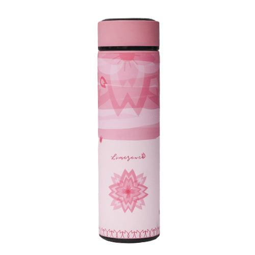 Bouteille isotherme 450 ml rose limerence
