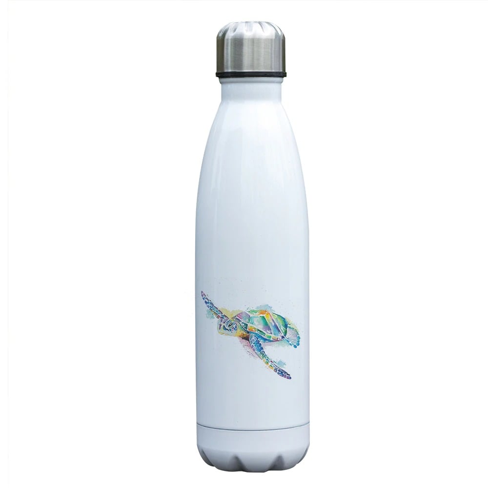 Bouteille isotherme 500 ml tortue optimiste coloree