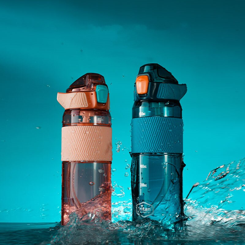 gourde bleue et rose 1600 ml