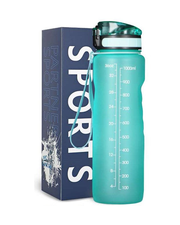 Bouteille sport 1L bleu clair