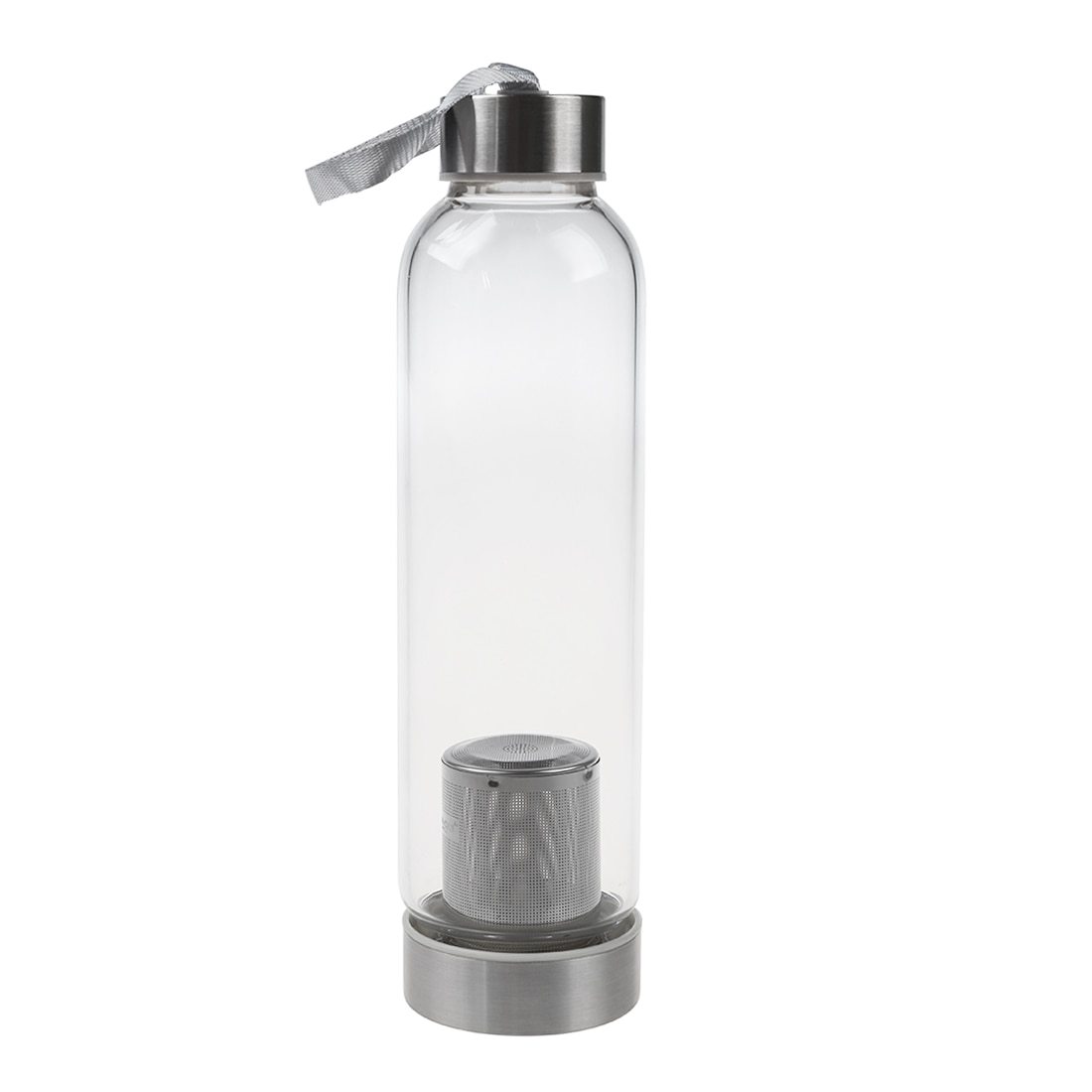 gourde en verre avec infuseur the