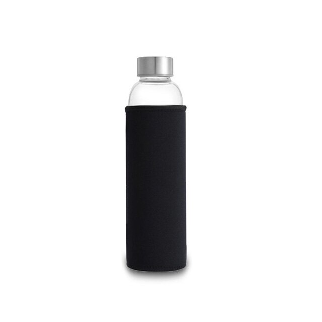 gourde en verre coloris noir