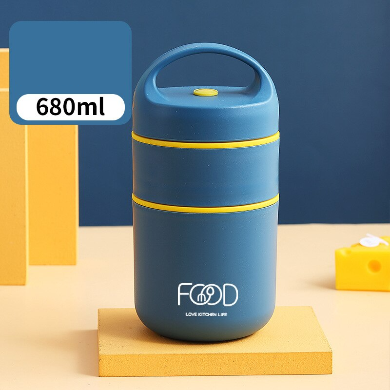 bento box isotherme acier inoxydable 680 ml