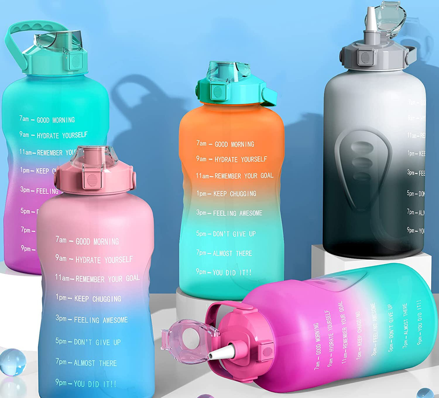 gourde 2 litres sport grande capacité