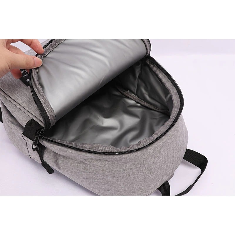 sac à dos isotherme gris