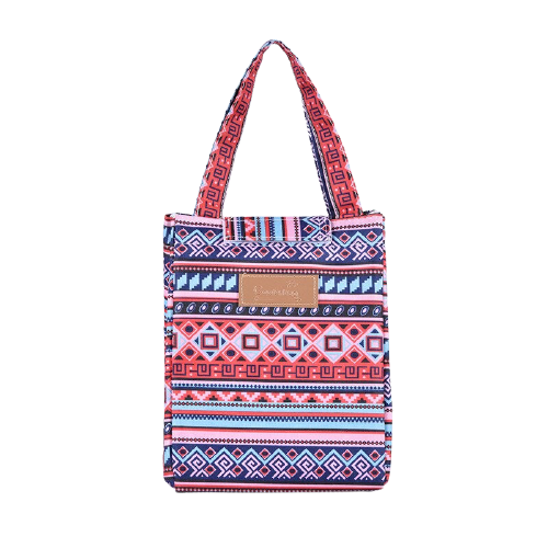 Sac à lunch box rose et violet