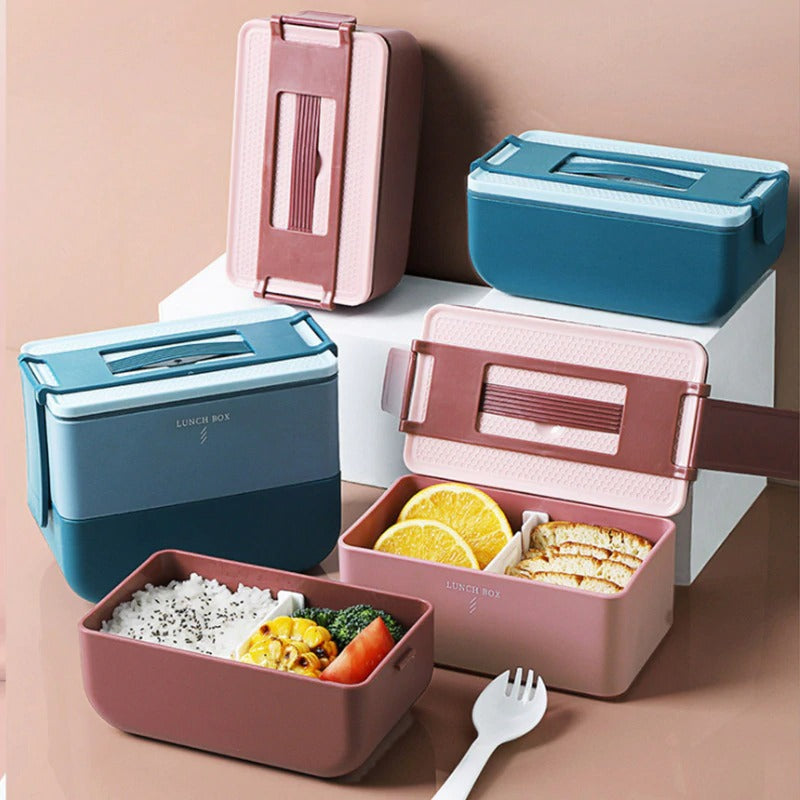 lunch box isotherme bateau coloris bleu et rouge