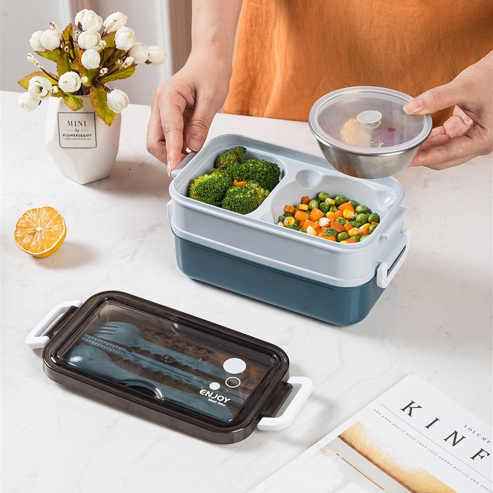 boite repas compartimentee pour dejeuner