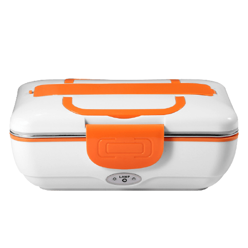 Lunch box chauffante orange