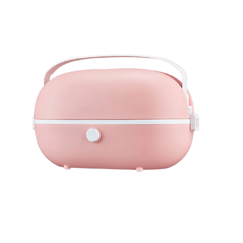 lunchbox chauffante rose