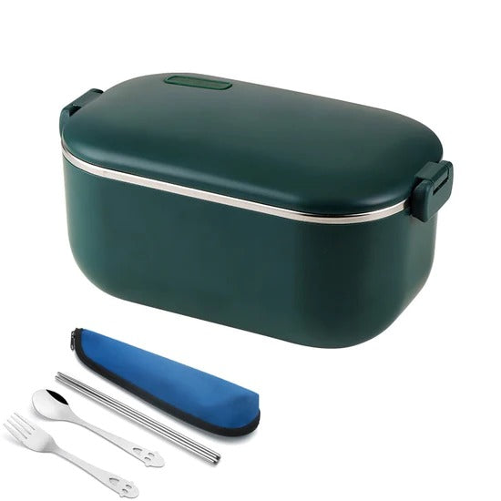 lunch box électrique voiture vert