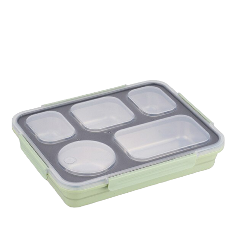 lunch box cinq cases vertes