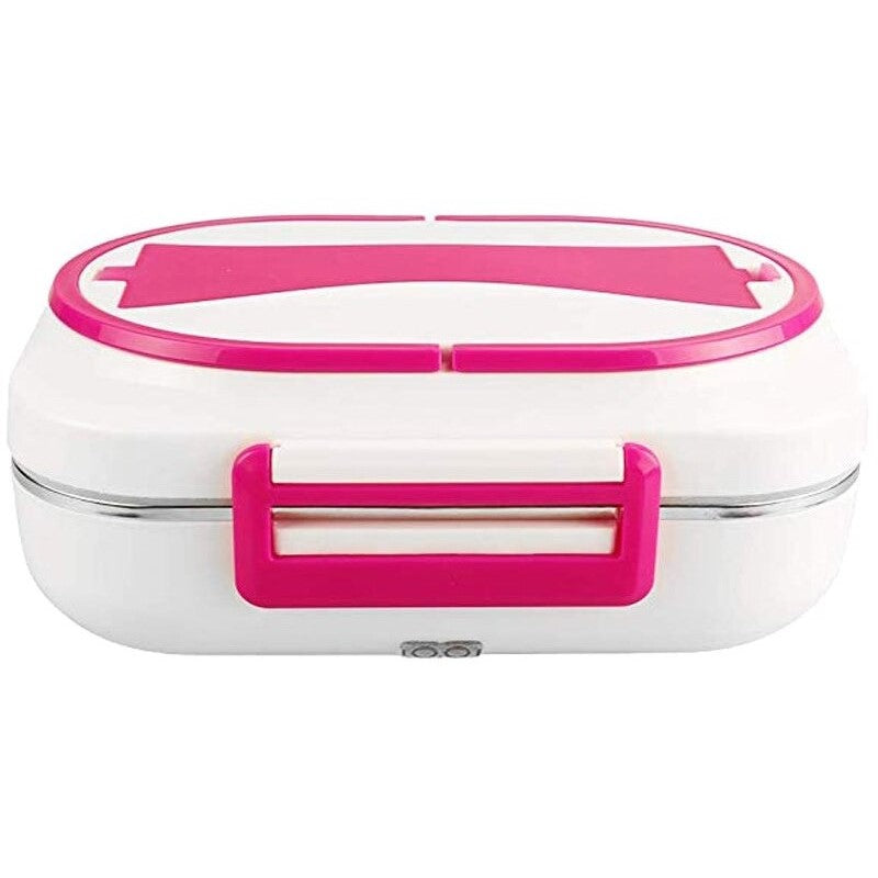 lunch box chauffante rose