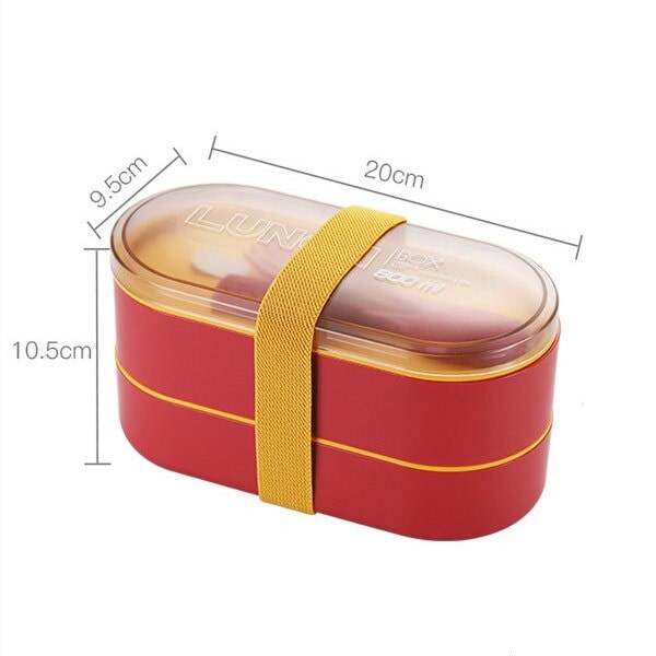 lunch box isotherme rouge dimension