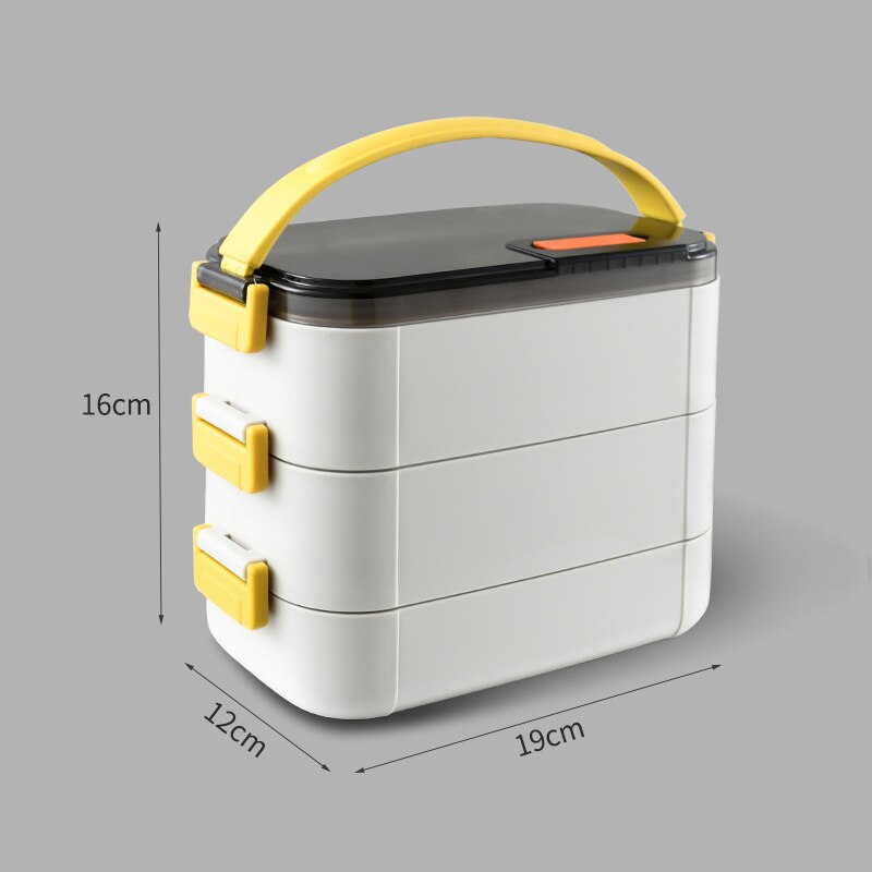 lunch box isotherme blanche 3 niveaux