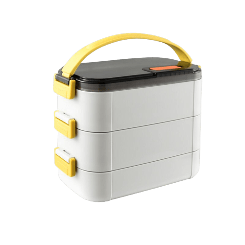 lunch box isotherme blanche 3 étages