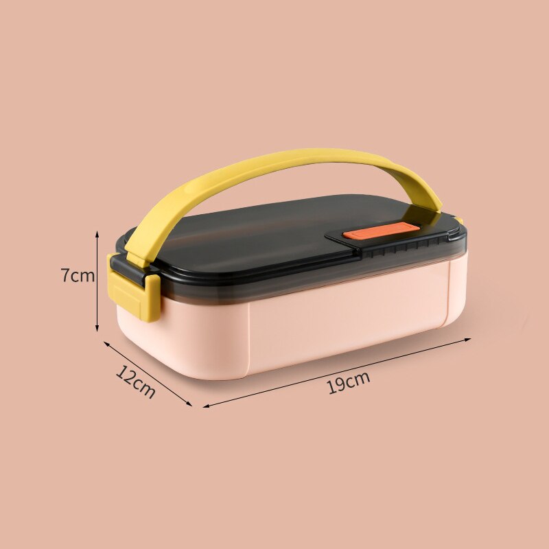 bento isotherme inox rose 1 compartiment