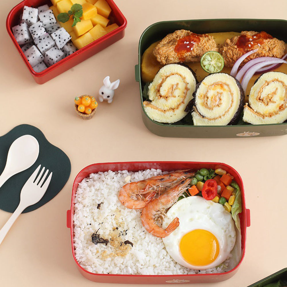 bento box vert enfants lapin healthy