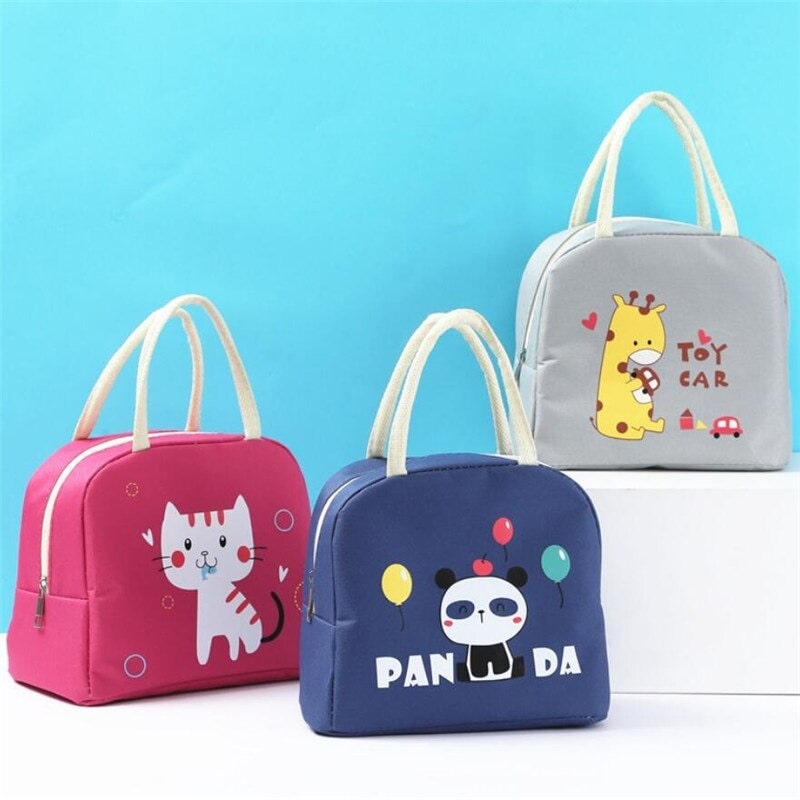 trois modeles de sacs isothermes enfant