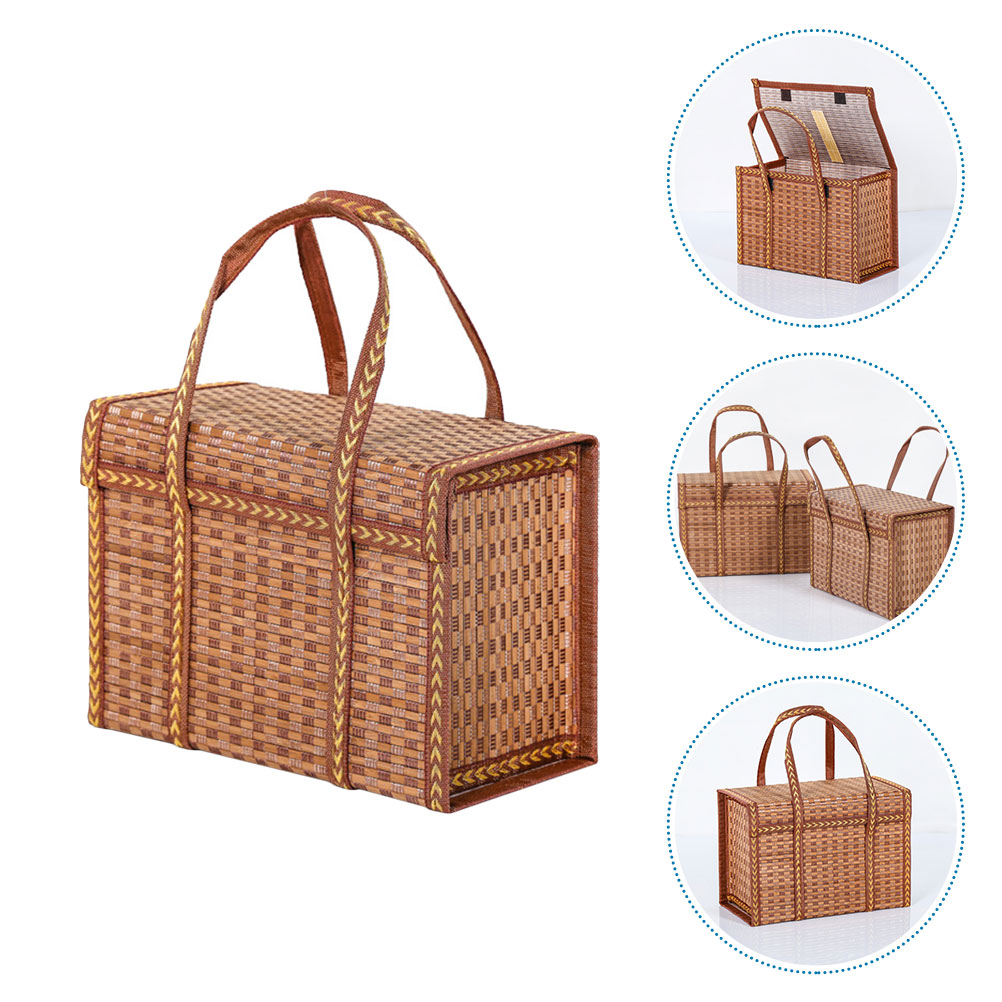 panier picnic tisse
