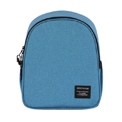 Petit sac à dos glacière bleu