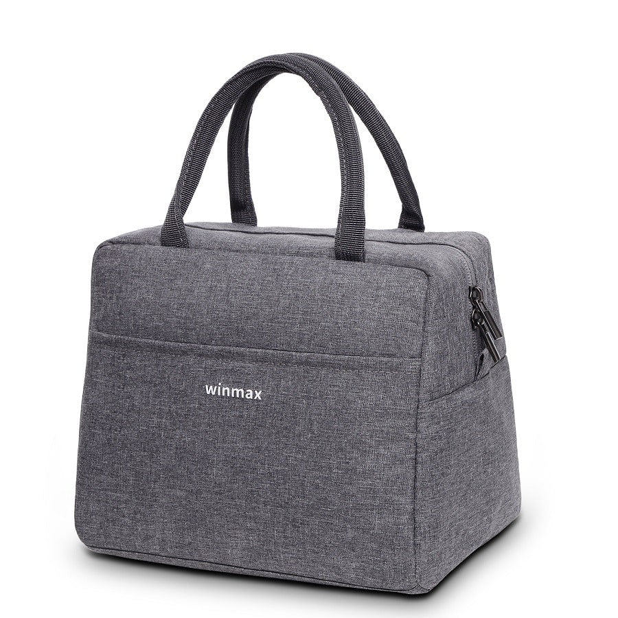 sac repas coloris gris