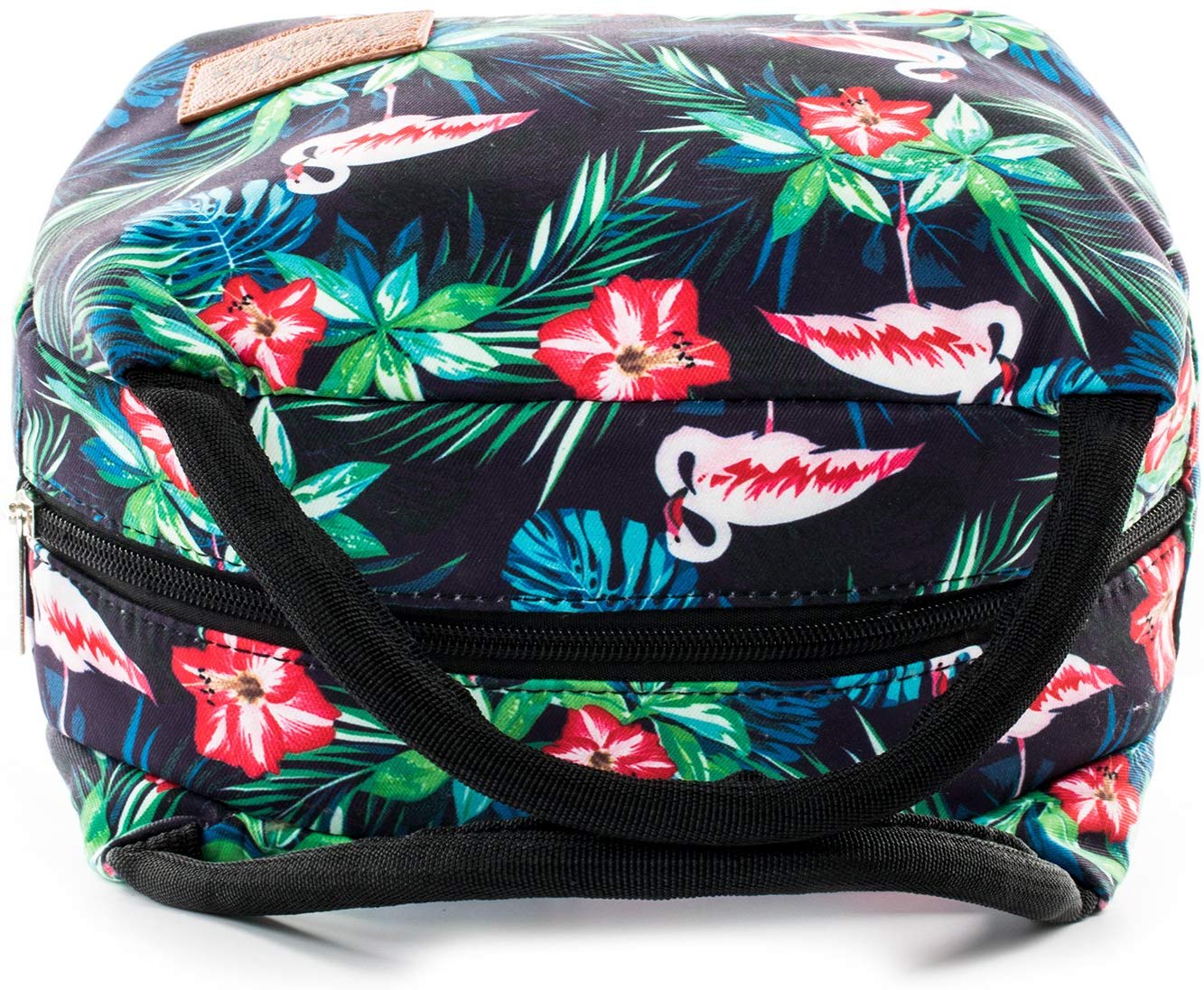 sac dejeuner isotherme original motif flamants