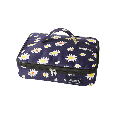 Petite pochette isotherme chrysanthème