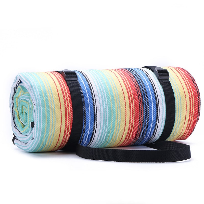 grande couverture pique nique rainbow