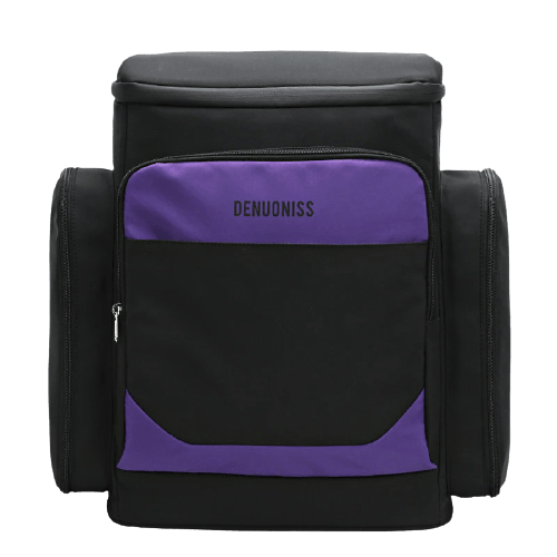 Sac à dos compartiments glacière noir et violet