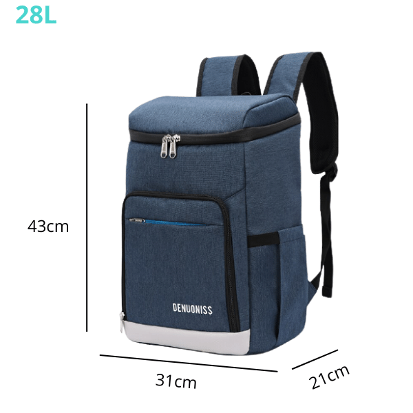 Sac isotherme bleu 28L randonnée