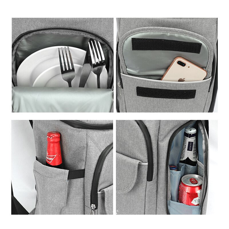 Compartiment sac à dos glacière